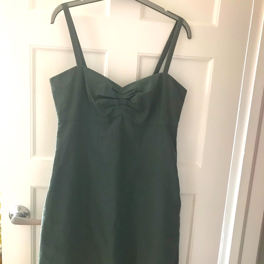 NWT Beautiful Organic Cotton and Hemp Sweetheart Neck Summer Dress